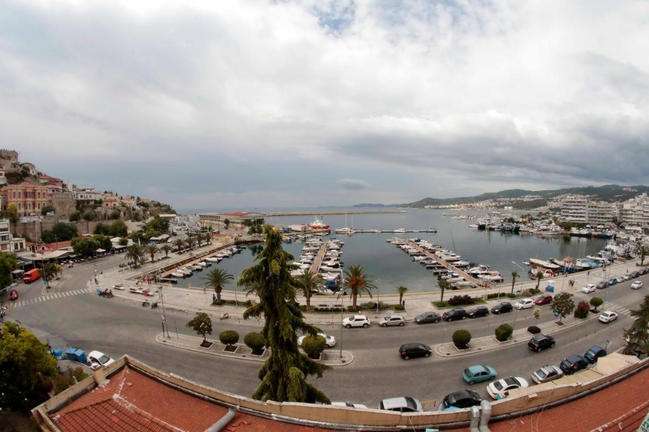 Seaview Kavala Port Apartman Kültér fotó