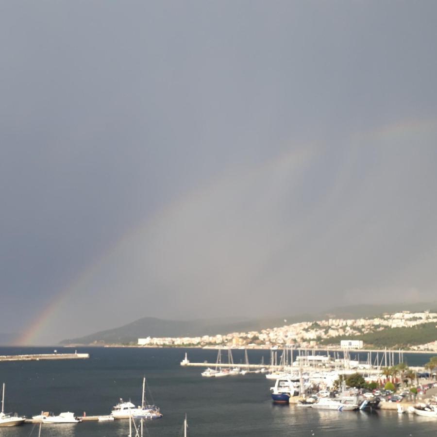 Seaview Kavala Port Apartman Kültér fotó
